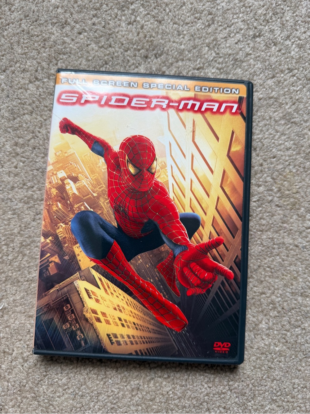 Spider-Man (2002) 2-Disc Special Edition DVD Full Screen Tobey Maguire Marvel